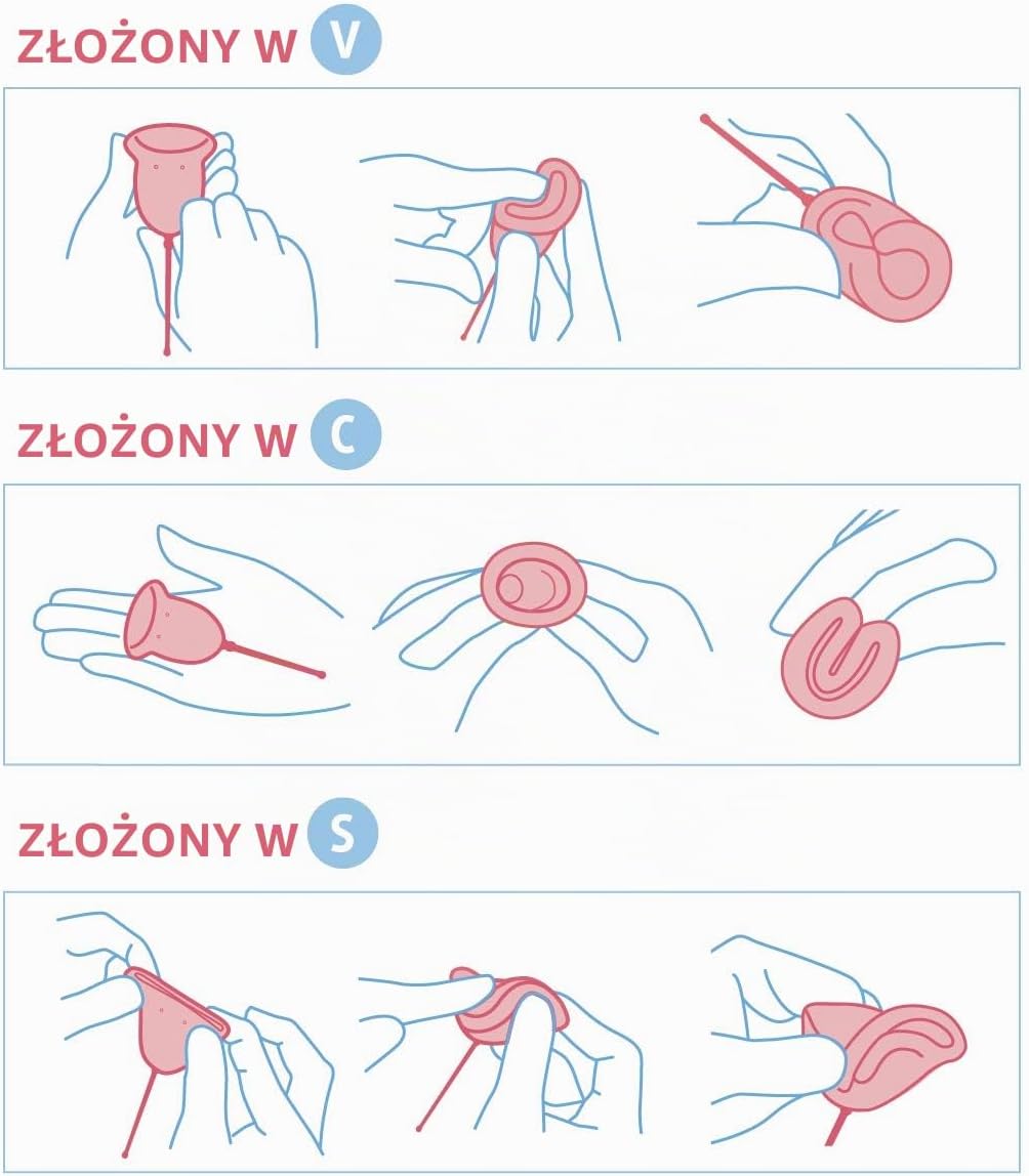 Detalle 1 de Enna Cycle M, 2 kubeczki menstruacyjne z aplikatorem i pudełkiem