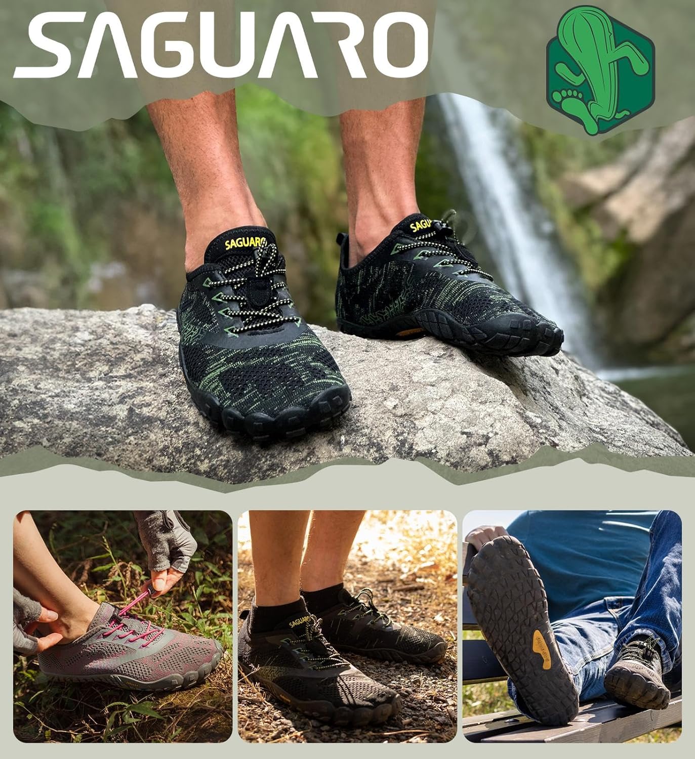 Thumbnail 6 de SAGUARO Unisex-Barfußschuhe mit weiter Zehenbox – atmungsaktiv, leicht & flexibel