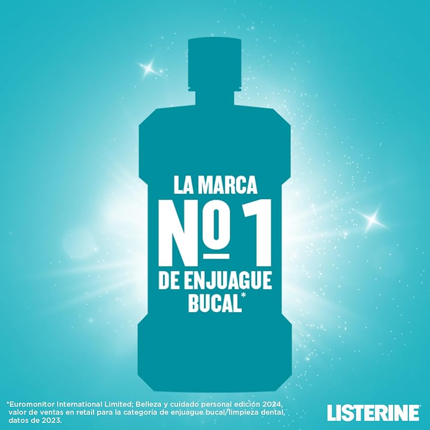 Thumbnail 5 de Listerine Mentol Colutorio Bucal 24h Fresh 🦷 Pack de 4