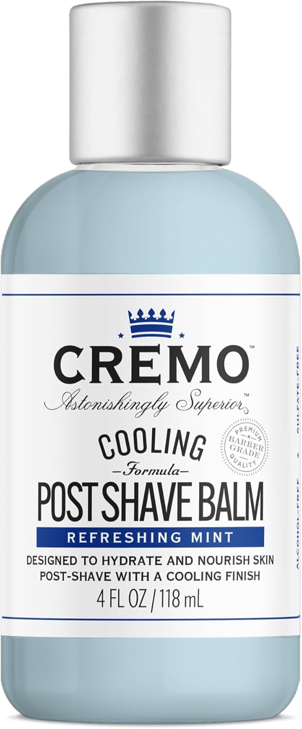Detalle de CREMO Cooling Baume Après-Rasage Raffraîchissant pour Homme – 118 ml