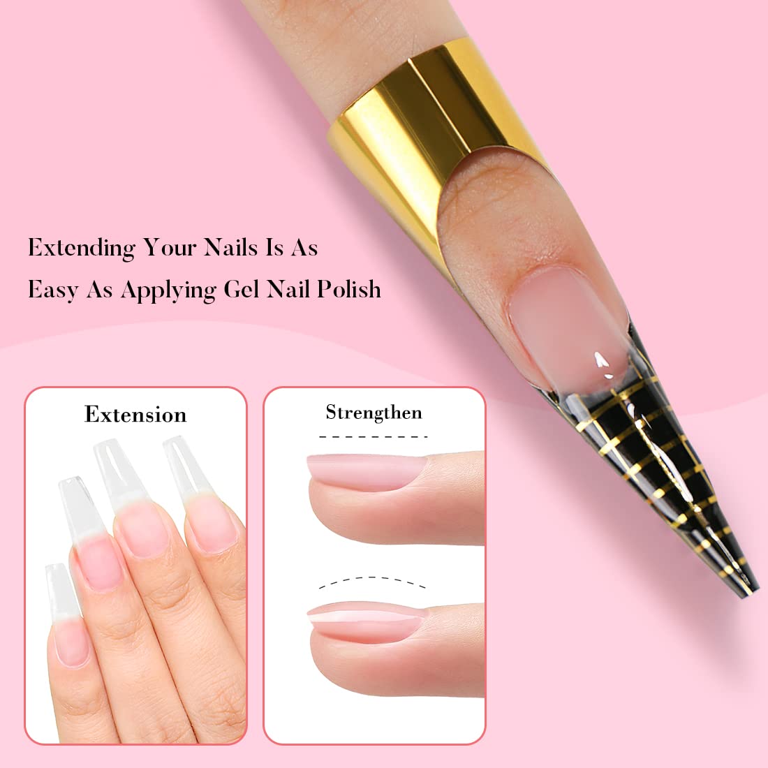 Detalle 2 de AIMEILI 163 8-in-1 Builder Base Gel, Nude Pink, 10ml