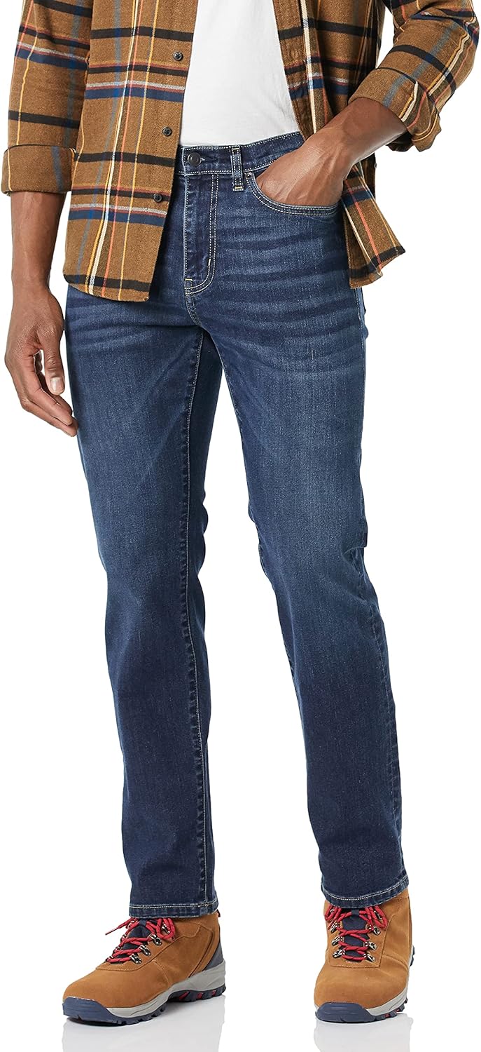 Thumbnail 5 de Amazon Essentials Herren-Jeans Straight mit hohem Stretchanteil – gerade Passform mit normaler Taille