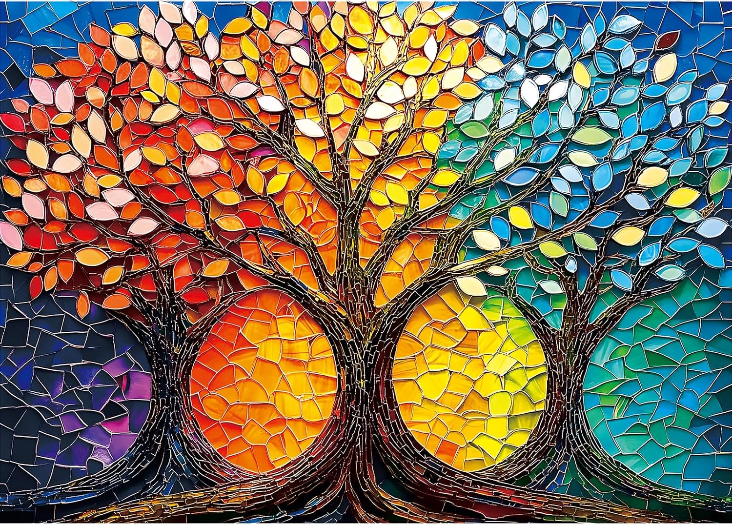 Detalle de TEEOEC 1,000-Piece Jigsaw Puzzle