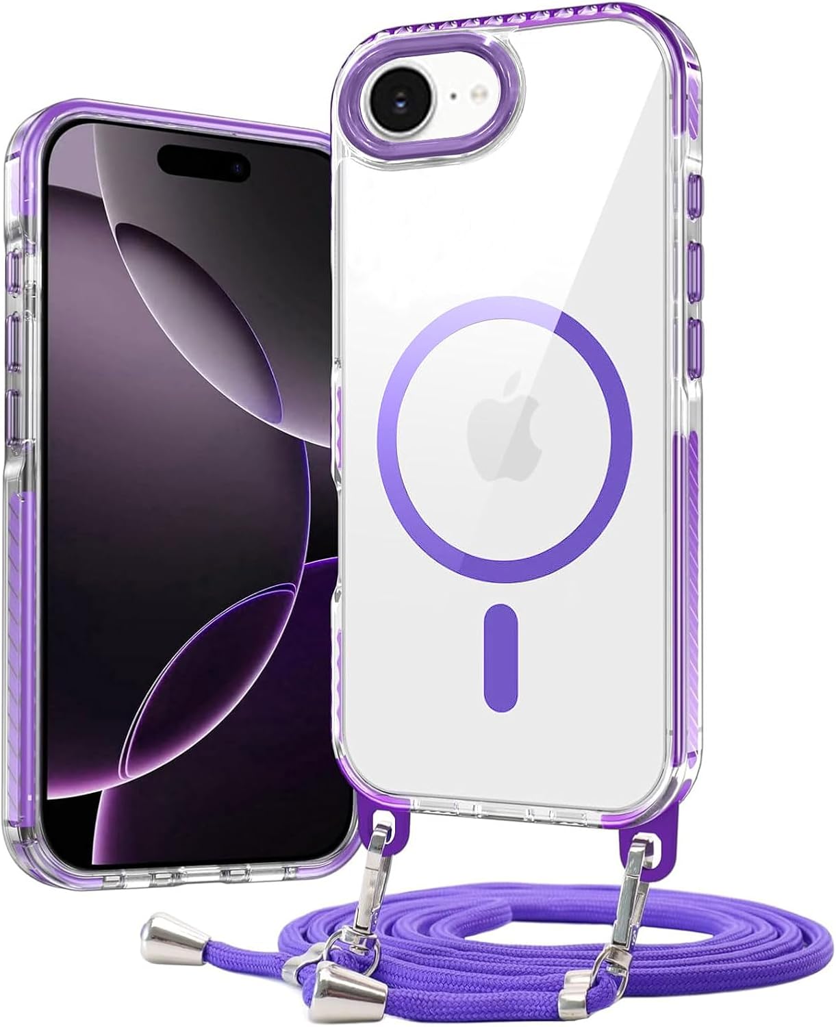 Detalle de Galful Handykette Handyhülle für iPhone 16e 6,3"