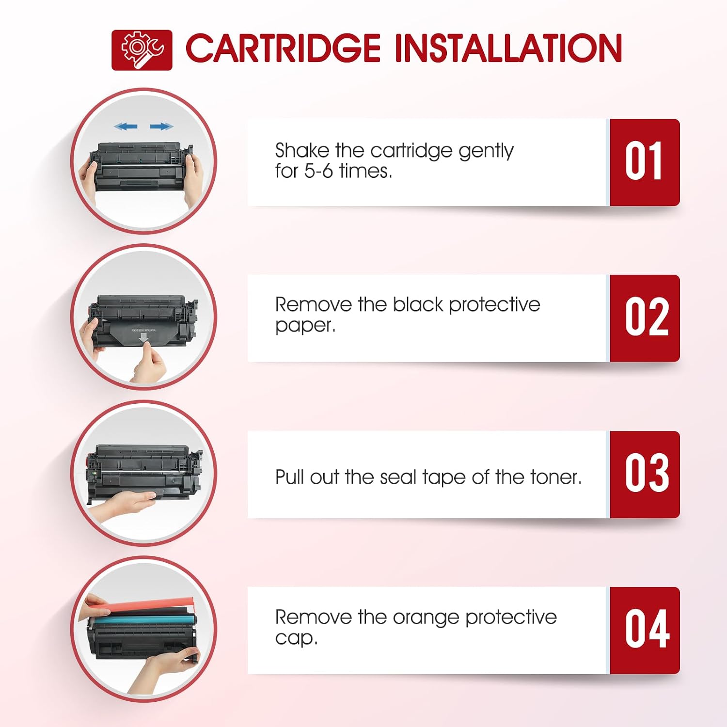 Detalle 2 de Cool Toner 057 Toner Cartridge 2-Pack, Black High-Yield Compatible Replacement