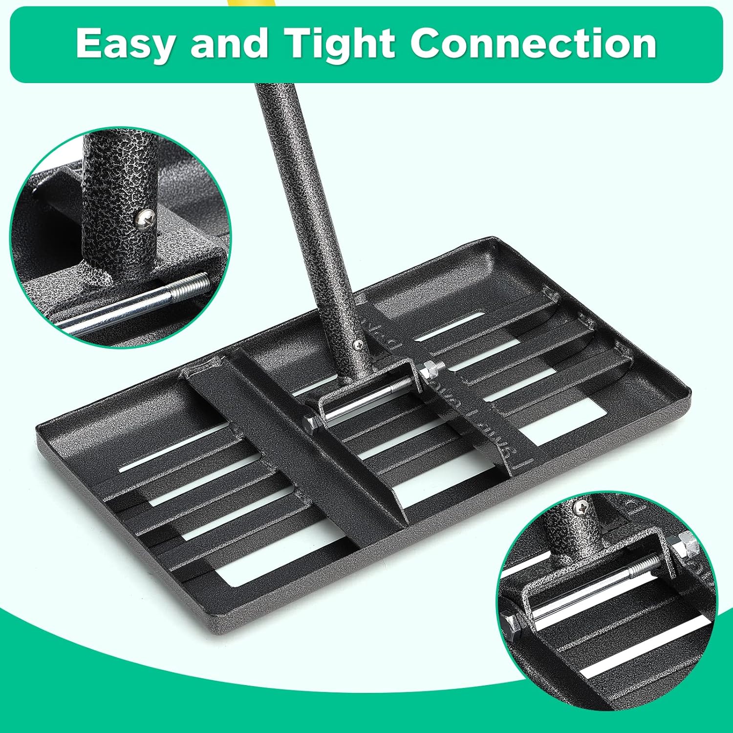 Thumbnail 4 de Lawn Levelling Rake – 43 x 25 cm lawn leveler with 109–157 cm ergonomic handle