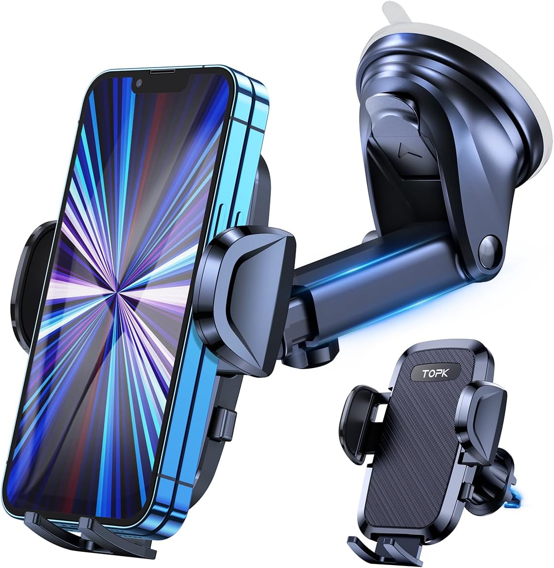 Detalle de TOPK Car Phone Holder 4-in-1 Mount