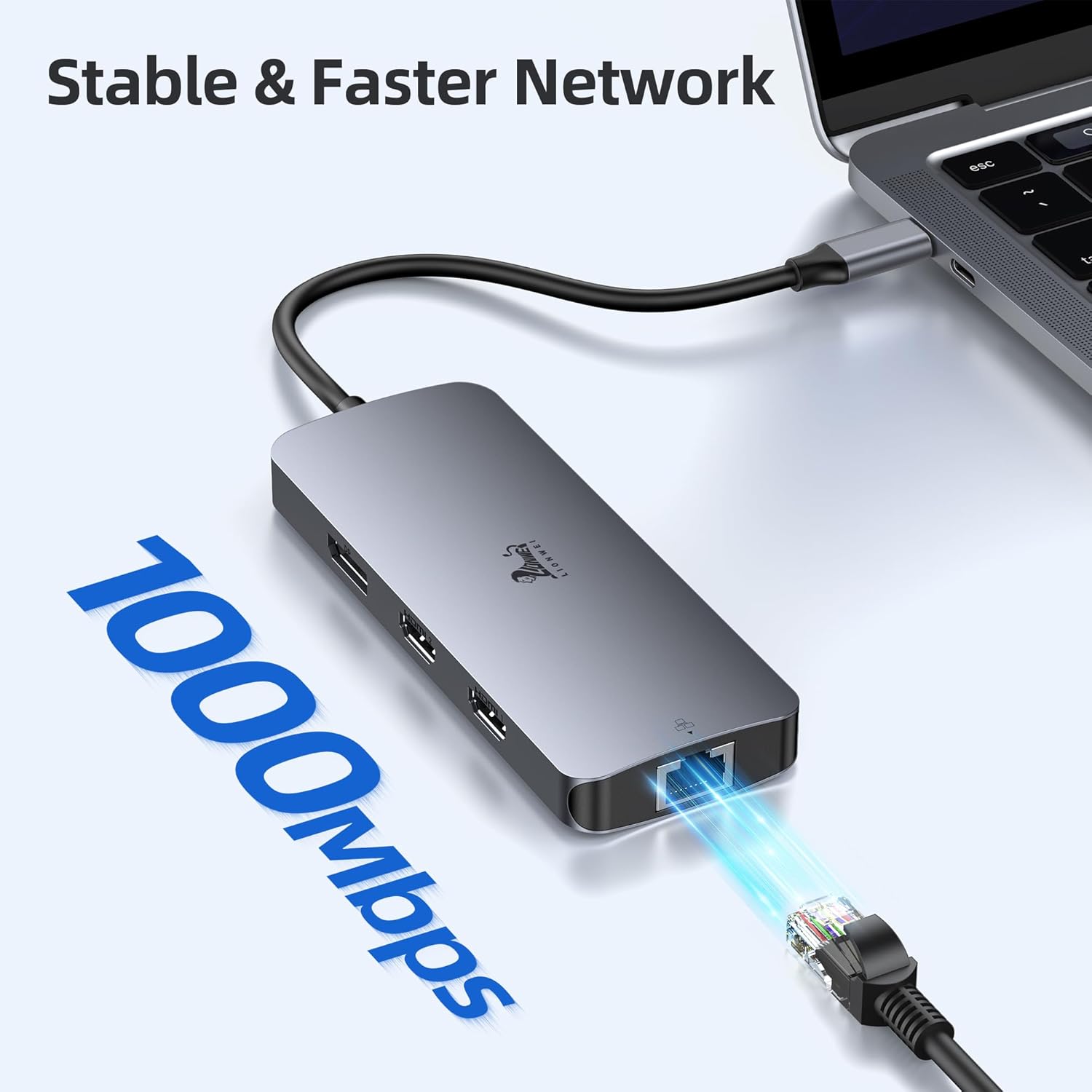Thumbnail 5 de USB C Docking Station 100W Dual Monitor