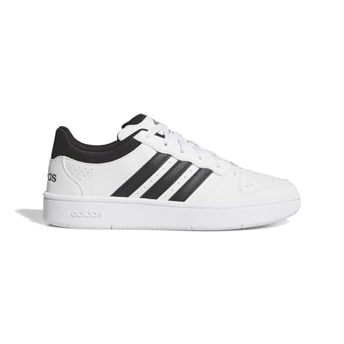 Detalle 2 de adidas Men's Hoops Classic Shoes (FTWR White/Core Black/Orbit Grey) – 6 UK