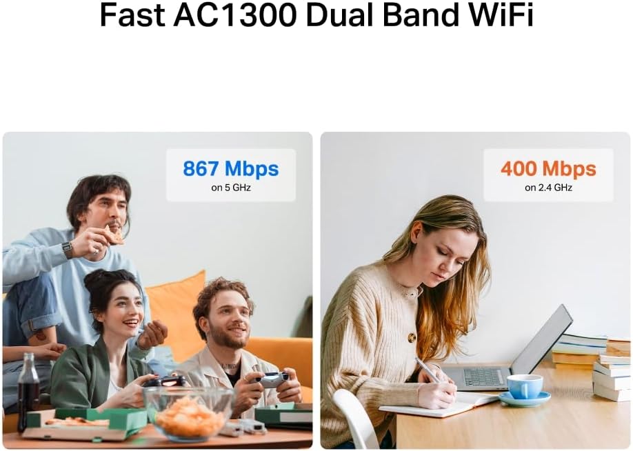 Thumbnail 6 de MERCUSYS MA32H AC1300 USB Wi‑Fi Dongle
