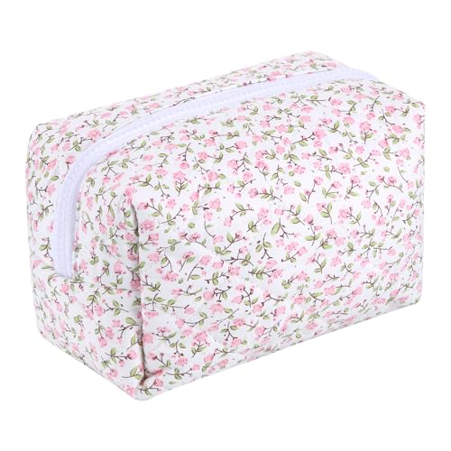 Detalle de Huiguli Trousse de toilette fleur coton 🎨