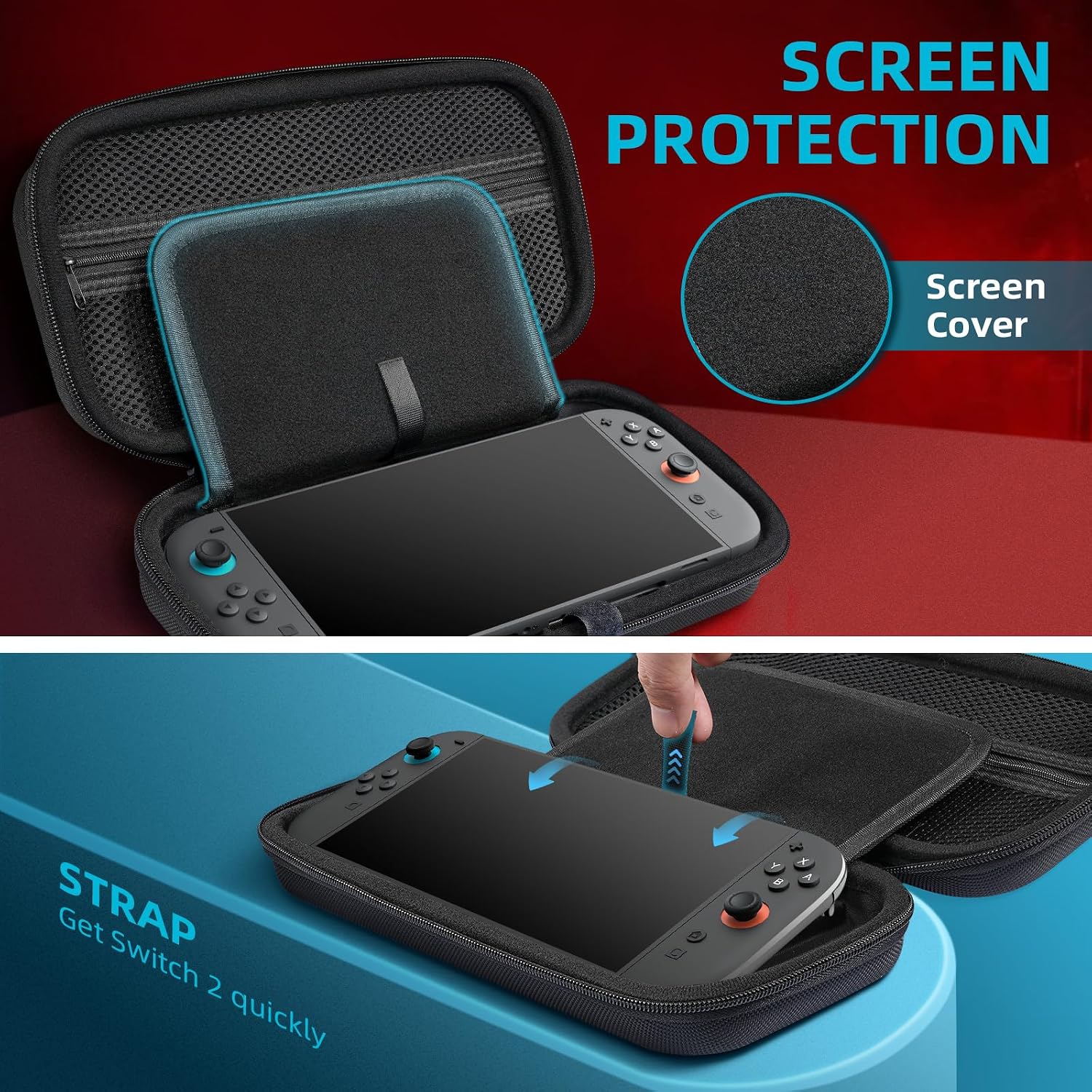 Thumbnail 5 de TiMOVO Carrying Case for Switch 2, 10 Slots