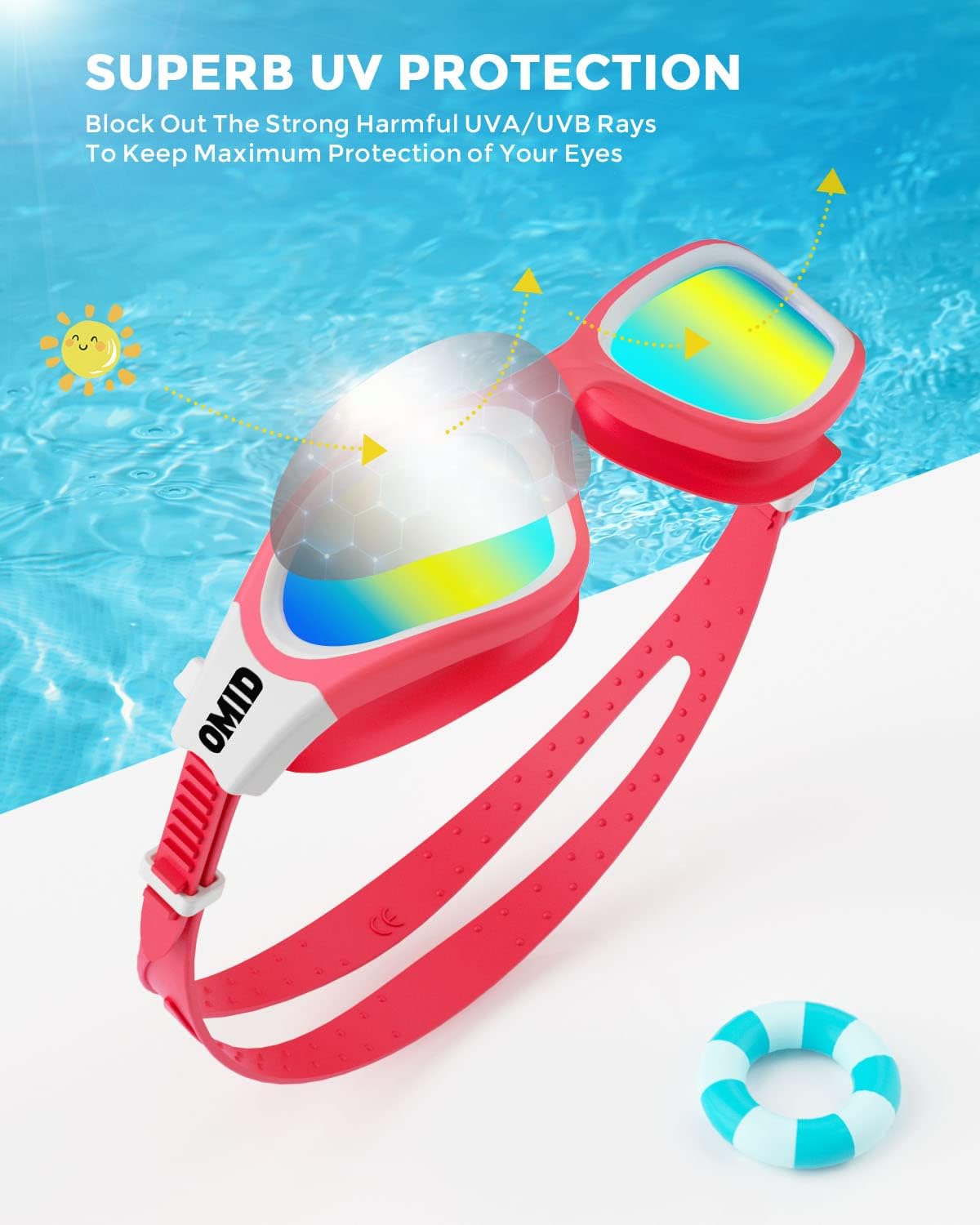 Thumbnail 5 de OMID P2mini Kids Swim Goggles