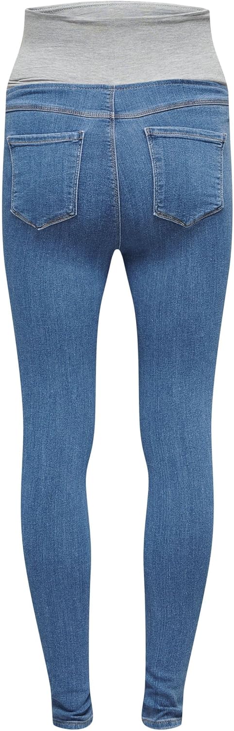 Thumbnail 2 de ONLY Maternity Olmrain Life Reg Skinny Jegging Jeans Donna con fascia in cotone elasticizzata