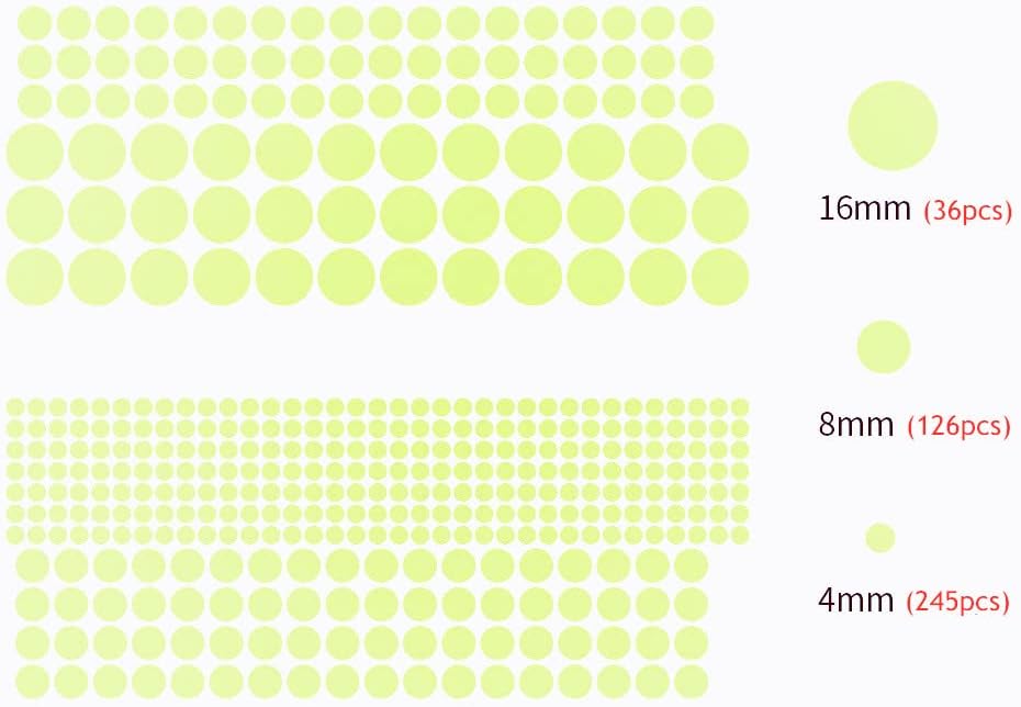 Thumbnail 2 de Morices 516 Pcs Glow in The Dark Wall Stickers: Starry Ceiling & Wall Décor Set