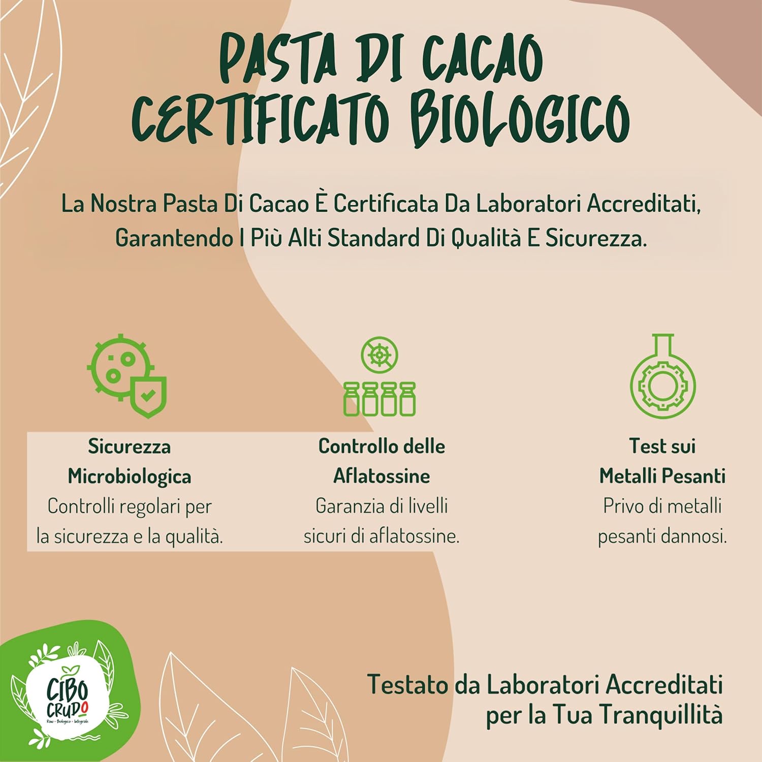 Thumbnail 6 de Pasta di Cacao Criollo biologico in pezzi 250 g (100% cacao crudo) – per dolci, biscotti e dessert