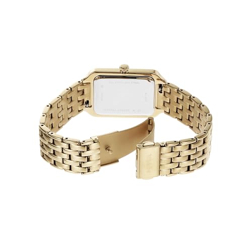 Detalle de Fossil Raquel Watch for Women: Gold Tone with Pearl White Dial