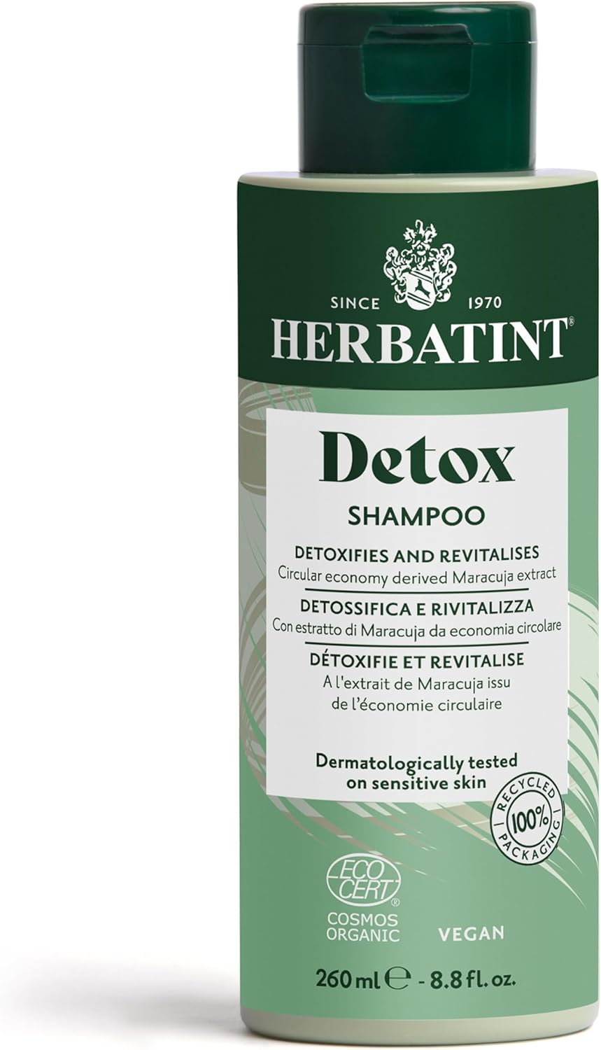 Detalle de Herbatint Detox Shampoo 260 ml: shampoo biologico detoxificante e rigenerante