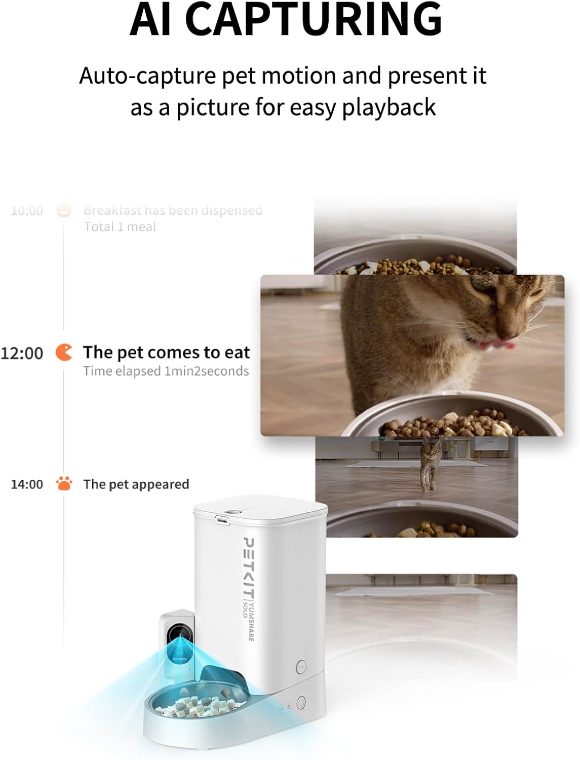 Thumbnail 2 de PETKIT YUMSHARE 3L Automatic Cat Feeder
