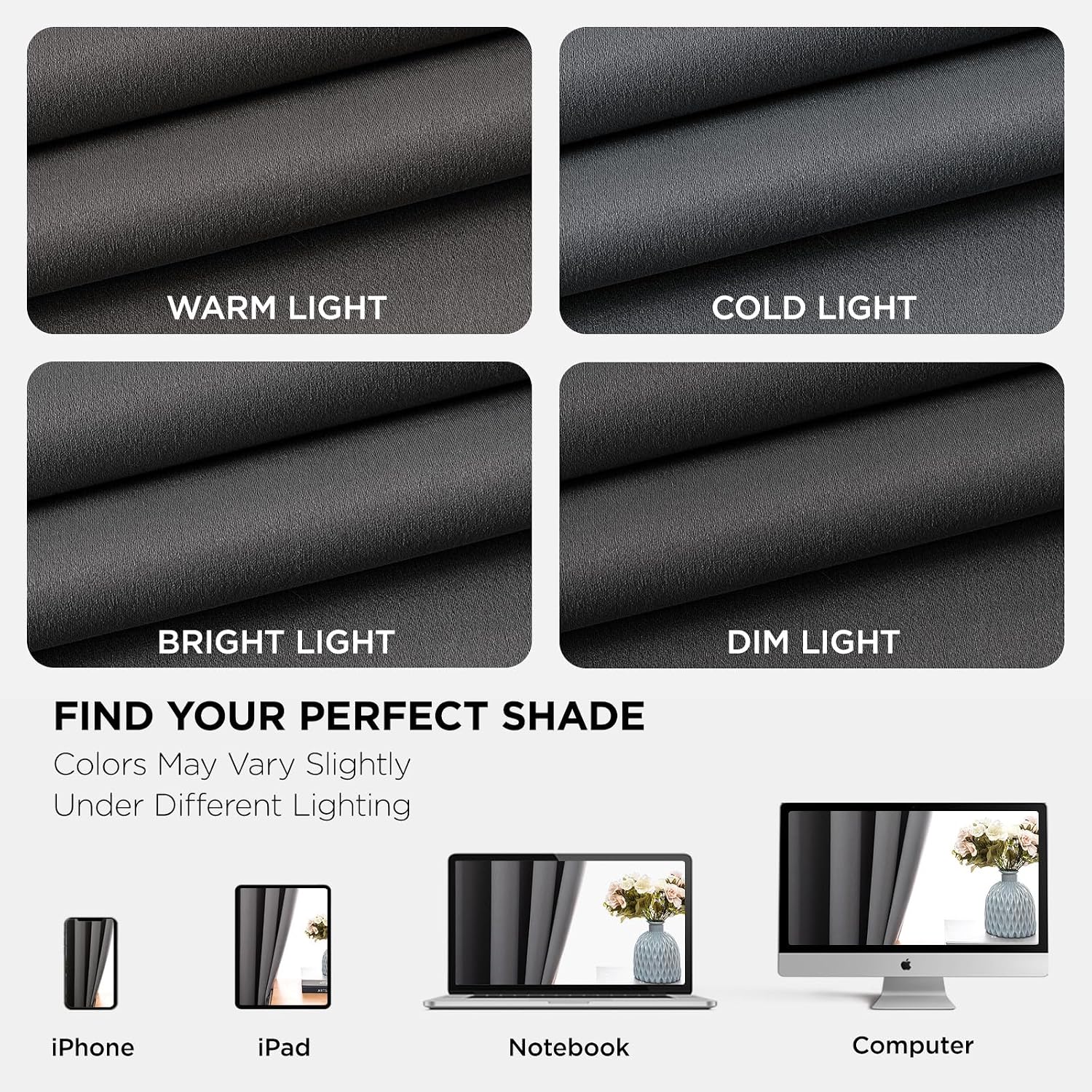 Thumbnail 6 de Joydeco Blackout Curtains 90-Inch