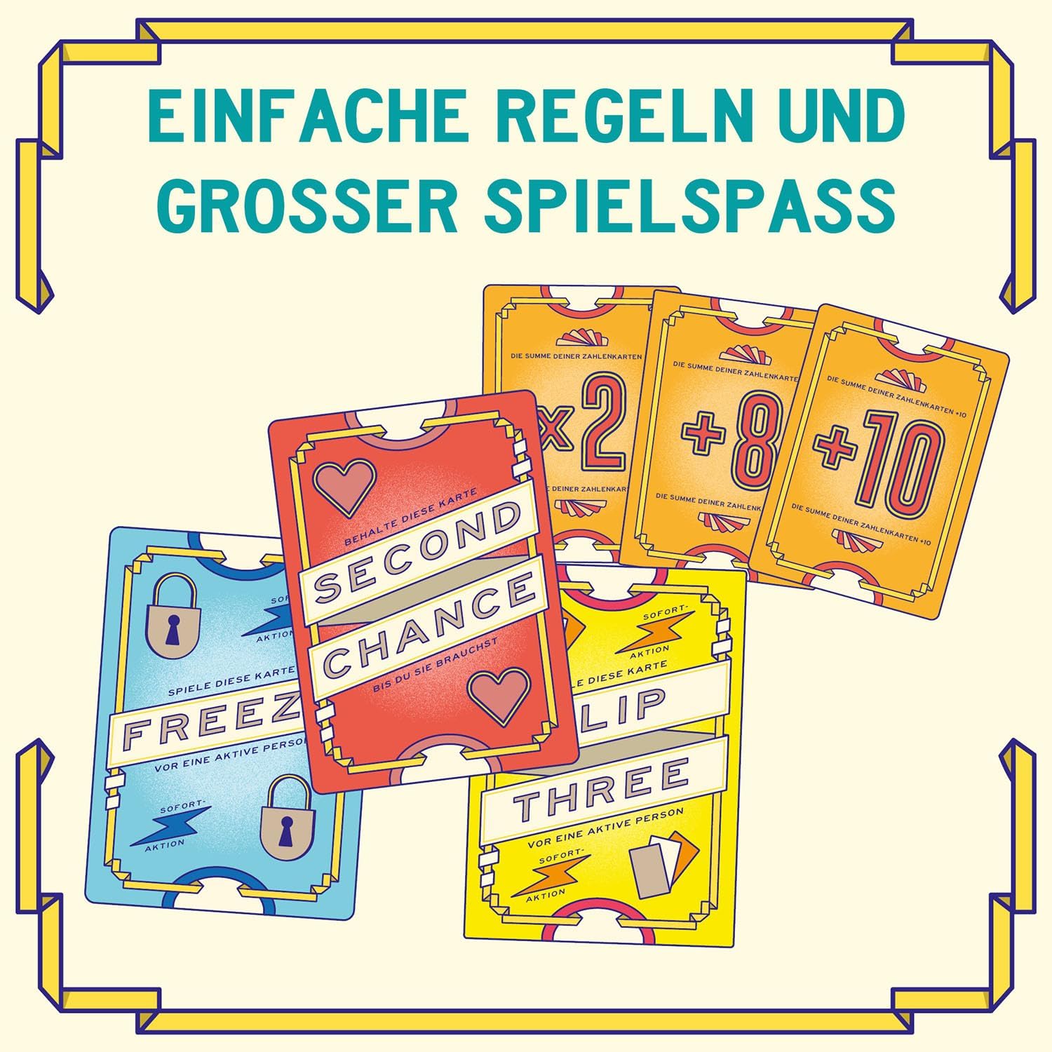 Detalle de Kosmos Flip 7 – Kartenspiel mit schnellem Black-Jack-Prinzip für großen Spielspaß