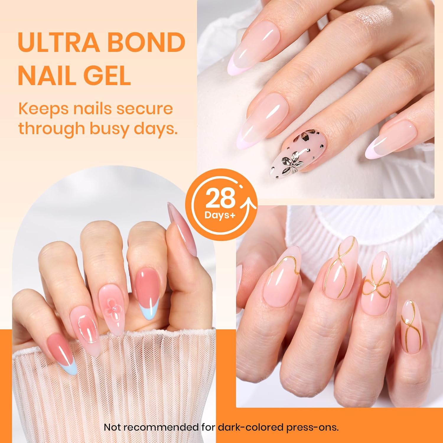 Thumbnail 1 de Beetles 20g Solid Nail Glue Gel 💅