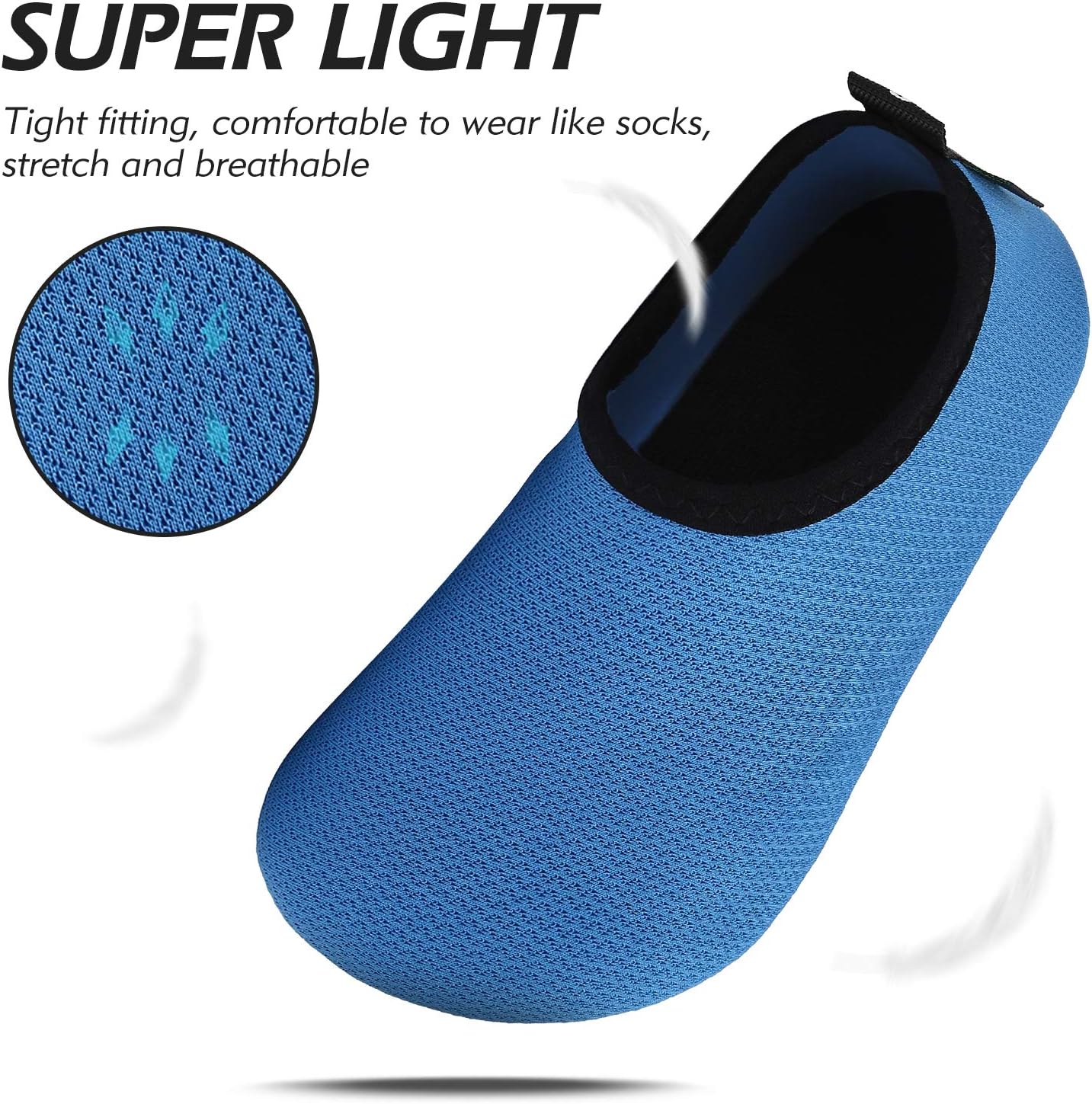 Thumbnail 3 de SAGUARO Kinder Badeschuhe – rutschfeste Aqua Schuhe Schnell trocknend (21–35 EU)