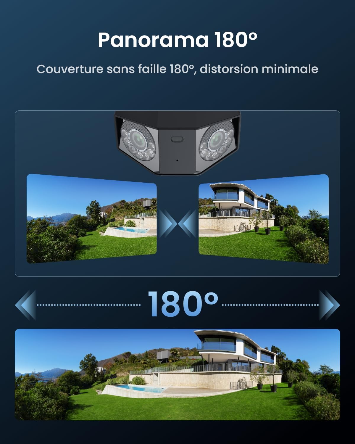 Thumbnail 2 de Reolink 16MP Caméra Surveillance WiFi 180°