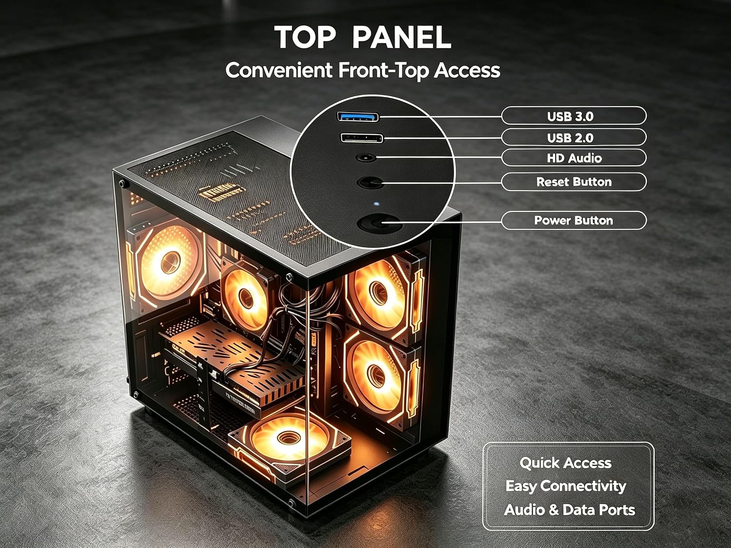 Detalle de Olialia Gaming PC, RTX 3060 Ti