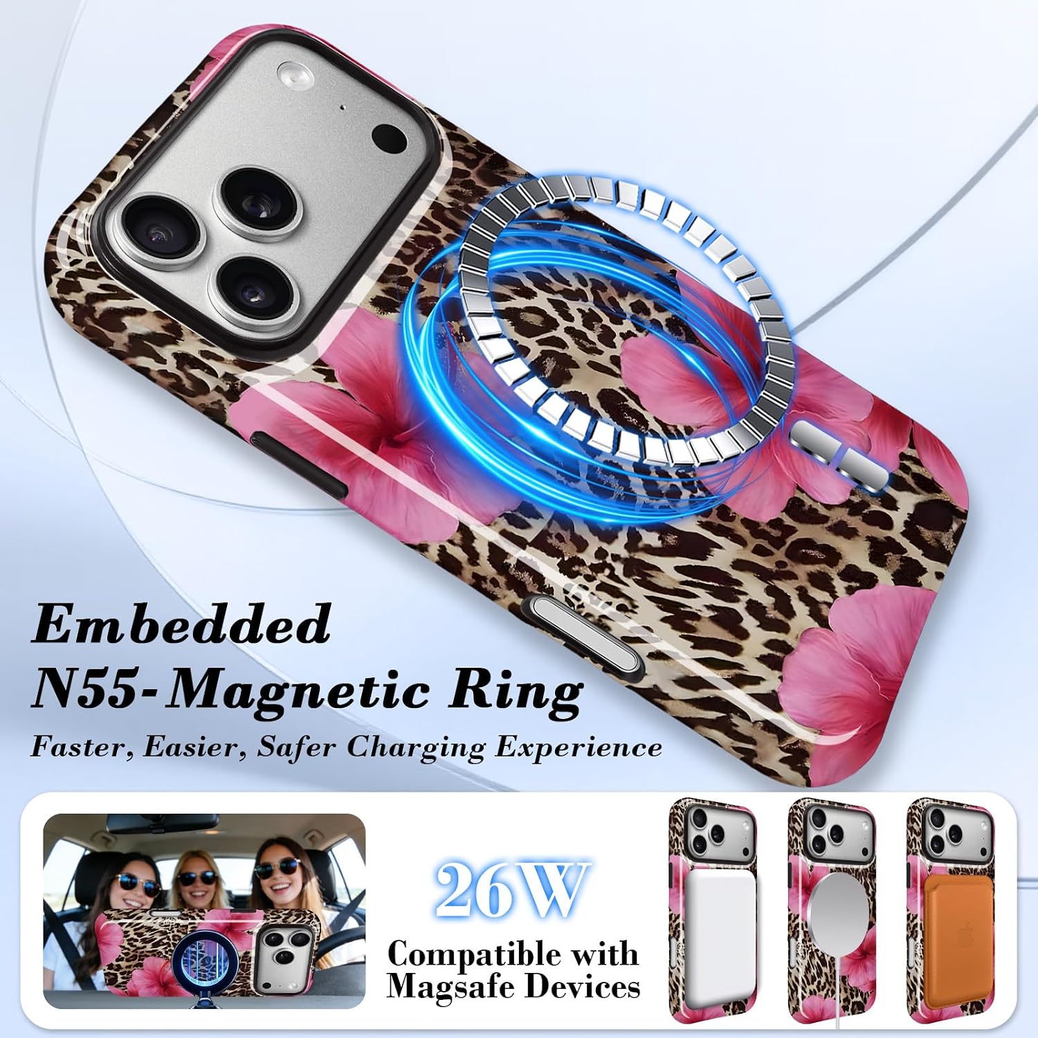 Detalle de iPhone 17 Pro Max Case, MagSafe-Compatible