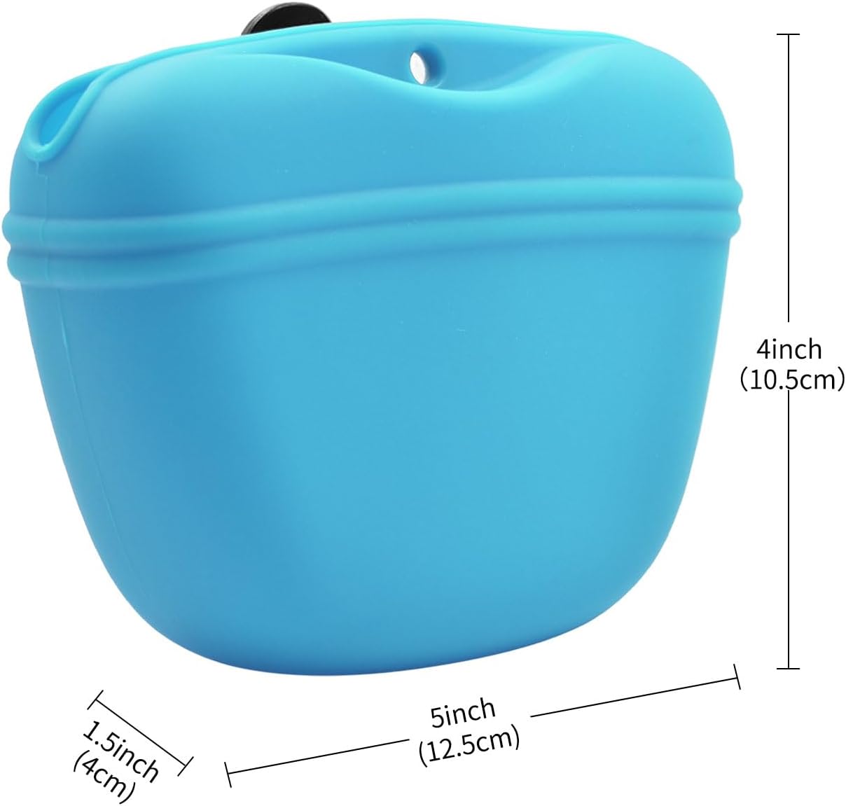 Detalle de AUDWUD Silicone Dog Treat Pouch clip on