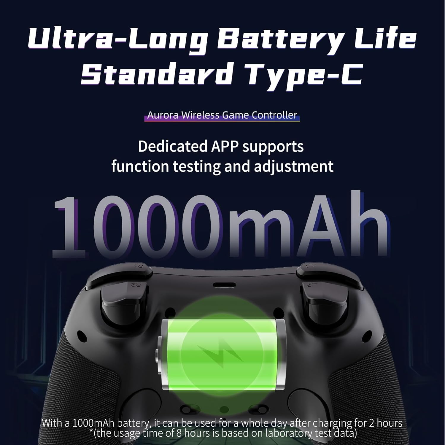 Thumbnail 6 de AceGamer Aurora II 2.4G Wireless Gaming Controller