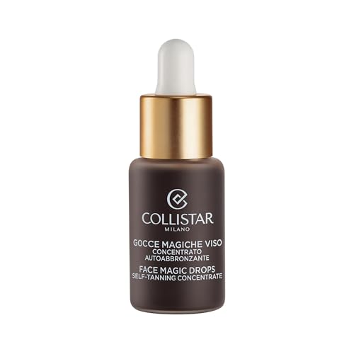 Detalle de Collistar Gocce Magiche Viso Autoabbronzante Concentrato 10 ml: luce Dorata in poche gocce