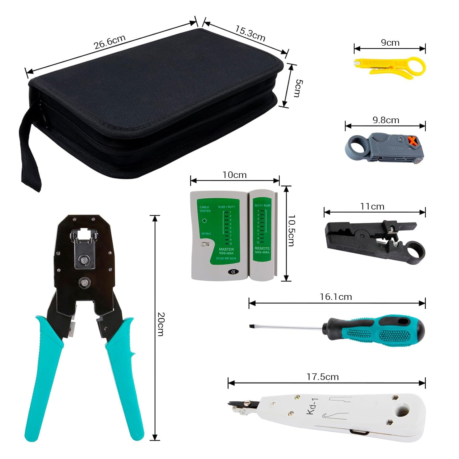Thumbnail 2 de Kit RJ45 12 in 1 SGILE, rete