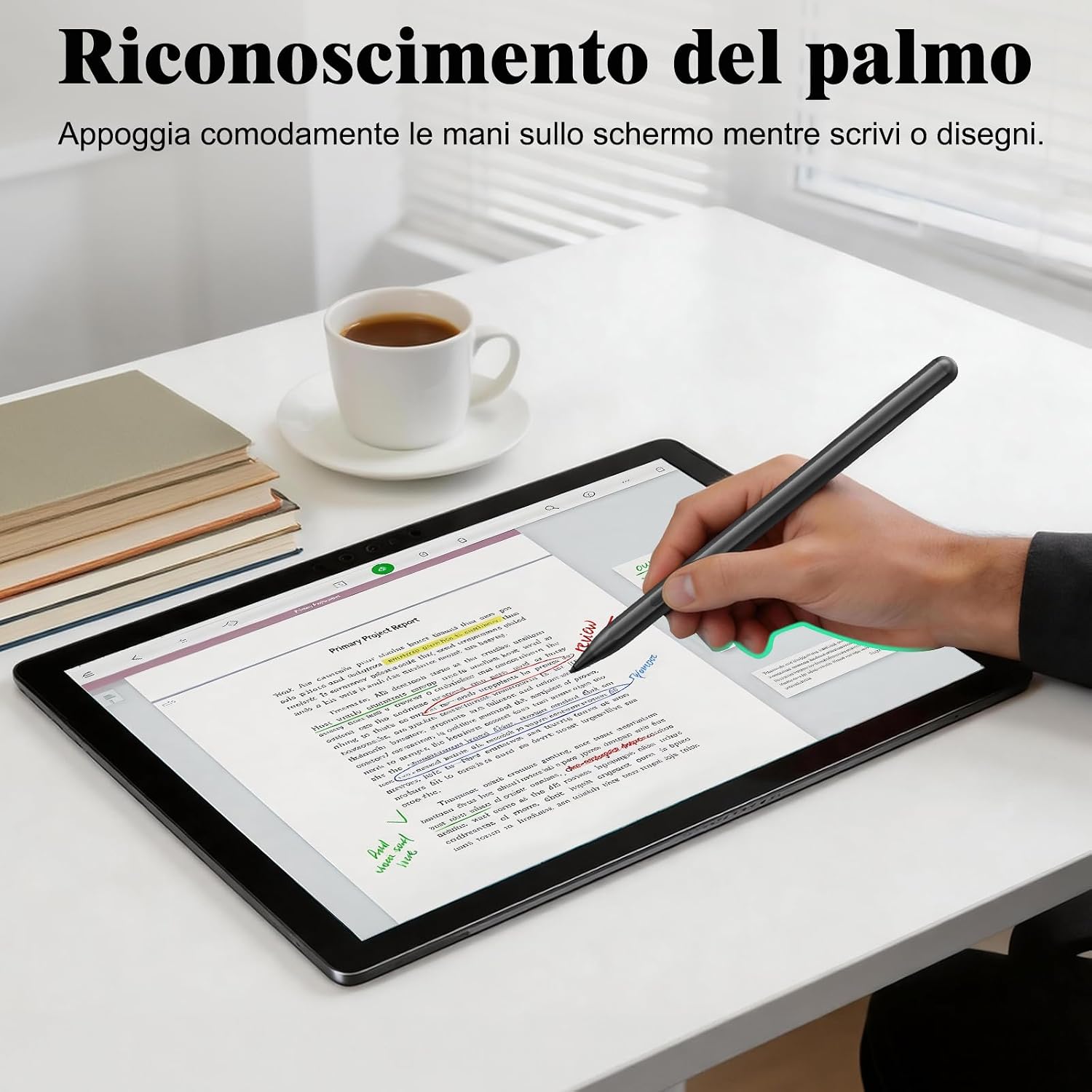 Thumbnail 6 de Penna Stilo Microsoft Surface: 4096 Pressioni, inclinazione, palmo e ricarica rapida