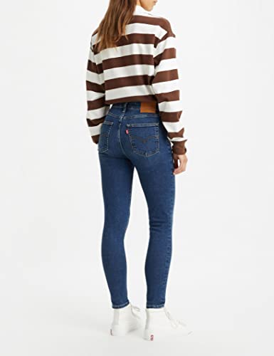 Detalle de Levi's 721 High Rise Skinny Jeans Femme — Blue Wave Dark (23W/28L)