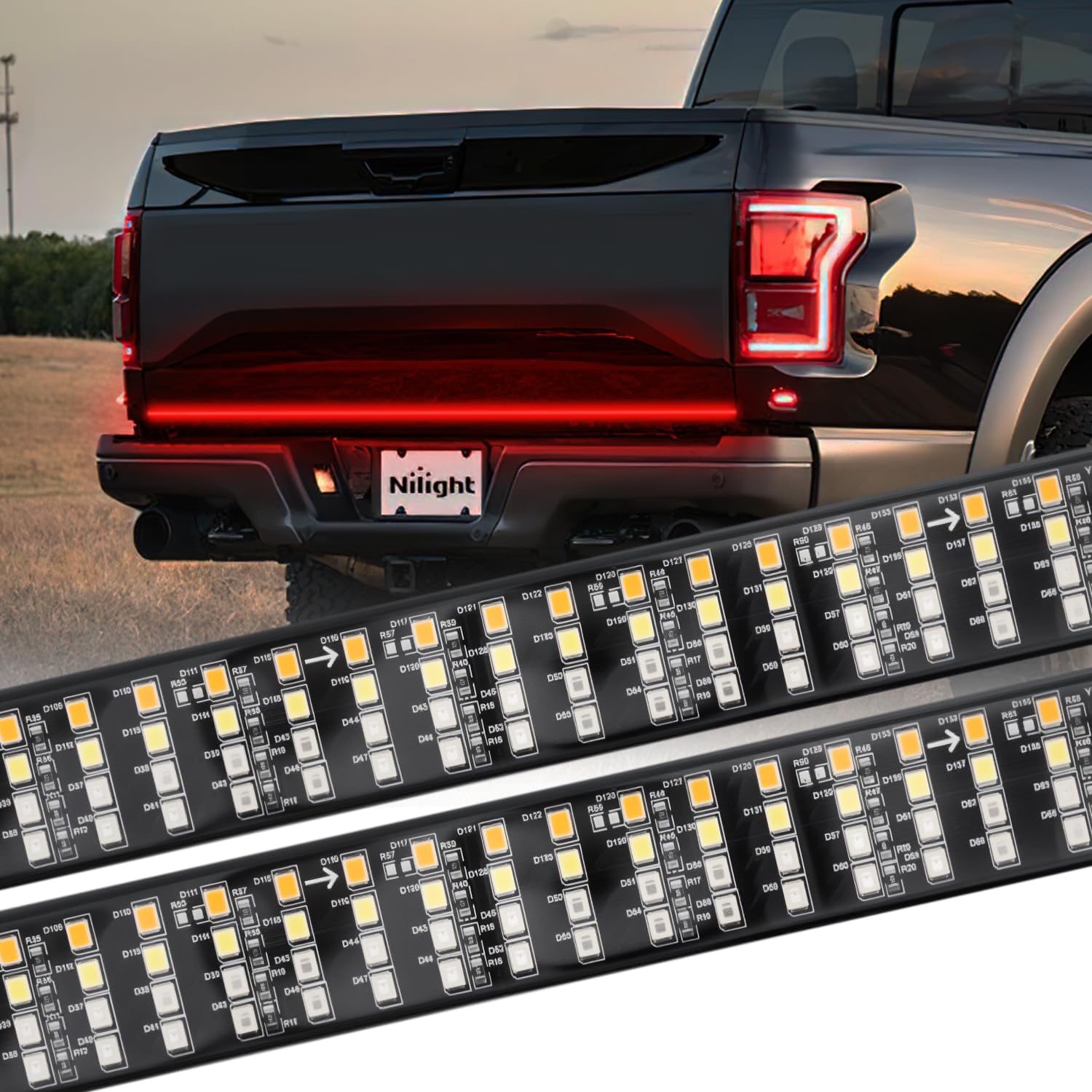 Detalle de Nilight 60" Tailgate Light Strip 🚚