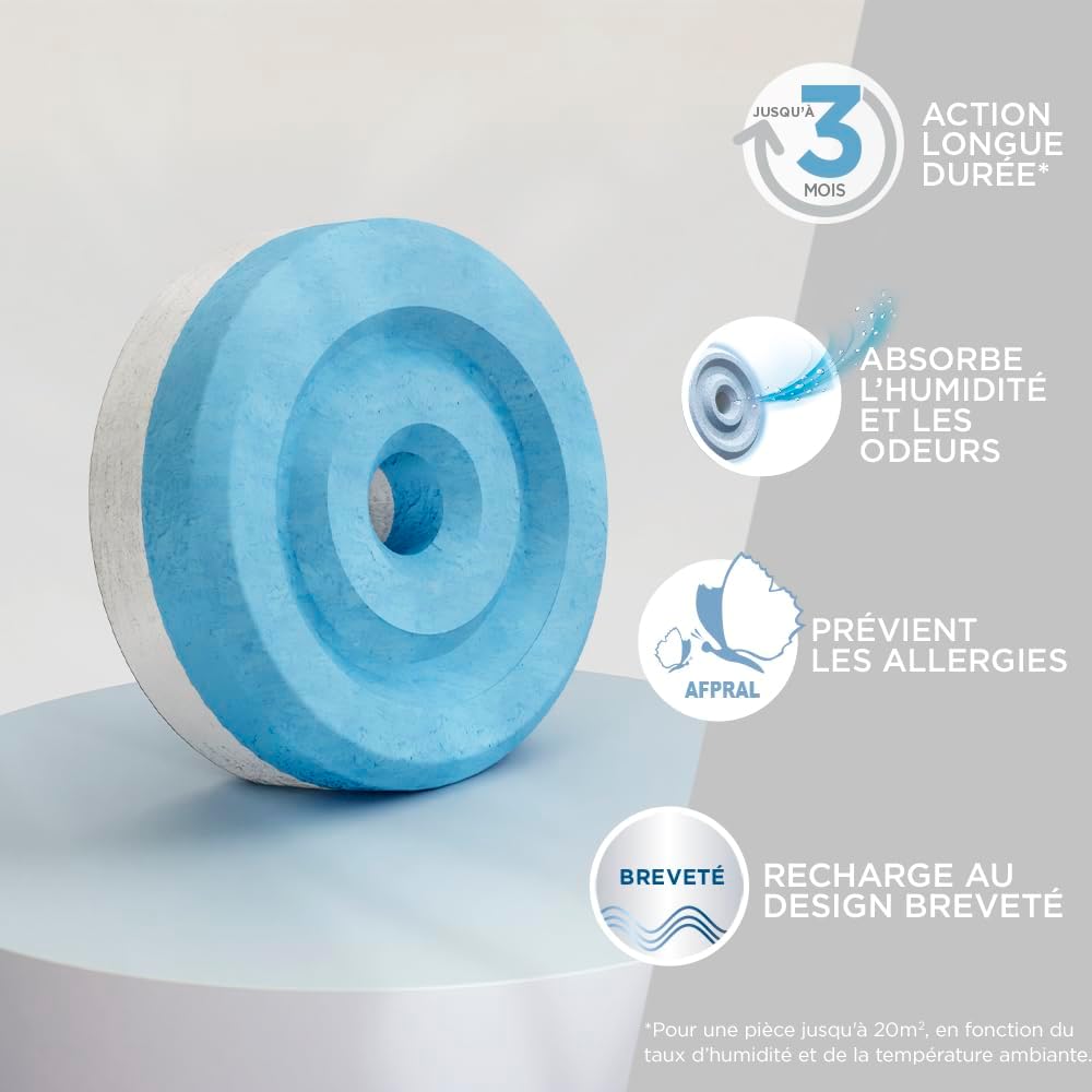 Thumbnail 2 de Rubson Recharges Pure Tab pour absorbeur d'humidité AERO 360° – 4 x 450 g, neutre et anti-odeur