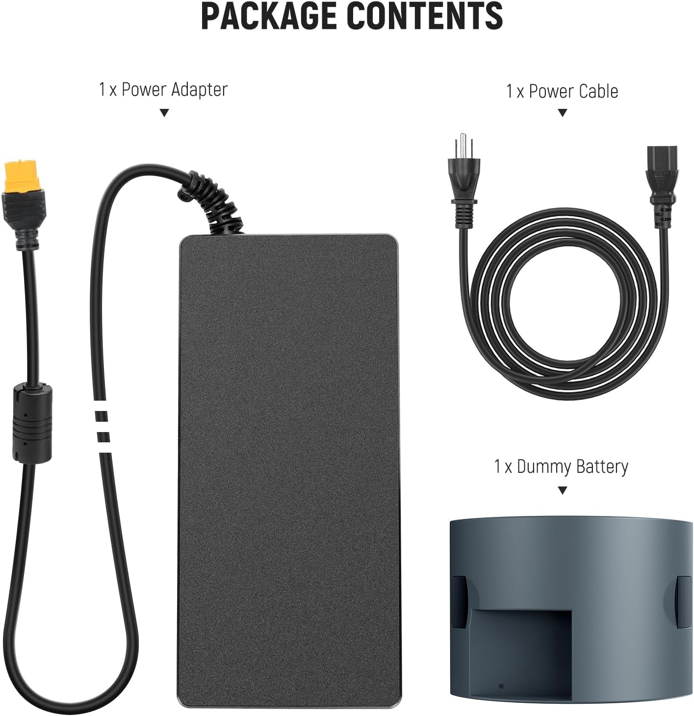 Thumbnail 6 de NEEWER Q300 Dummy Battery Kit for Q300 Outdoor Strobe Flash (UK Plug)