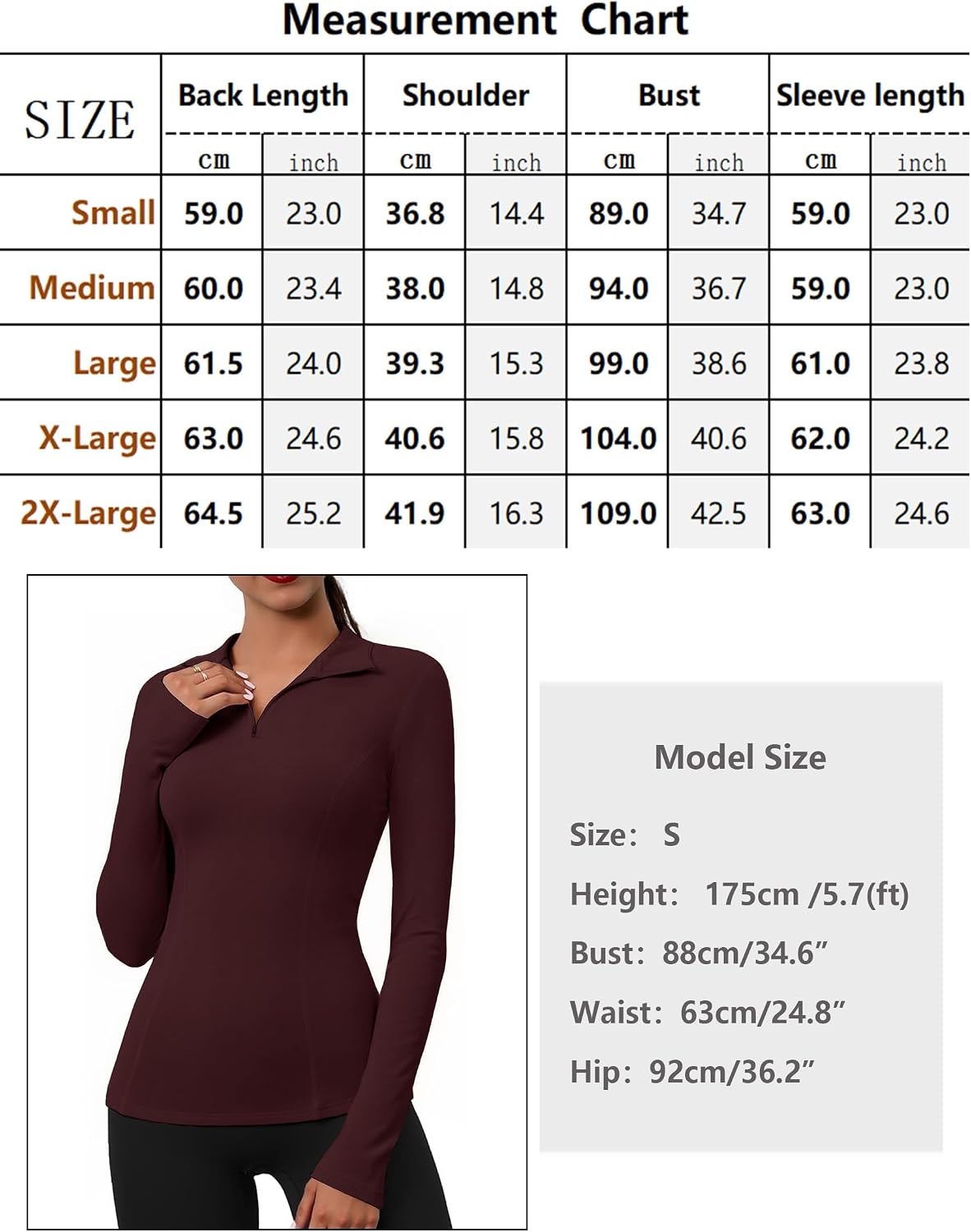 Thumbnail 5 de Gyabnw Haut Thermique Femme Col roulé 90% polyester