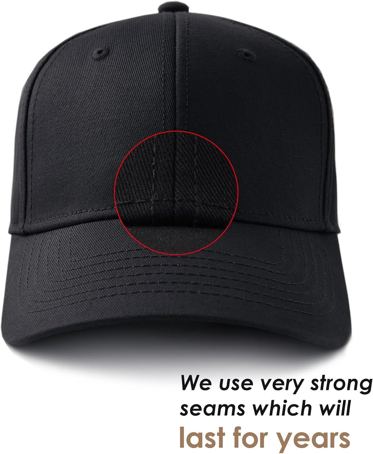 Thumbnail 1 de FURTALK Unisex Klassische Basecap aus Baumwolle – verstellbare Baseballkappe