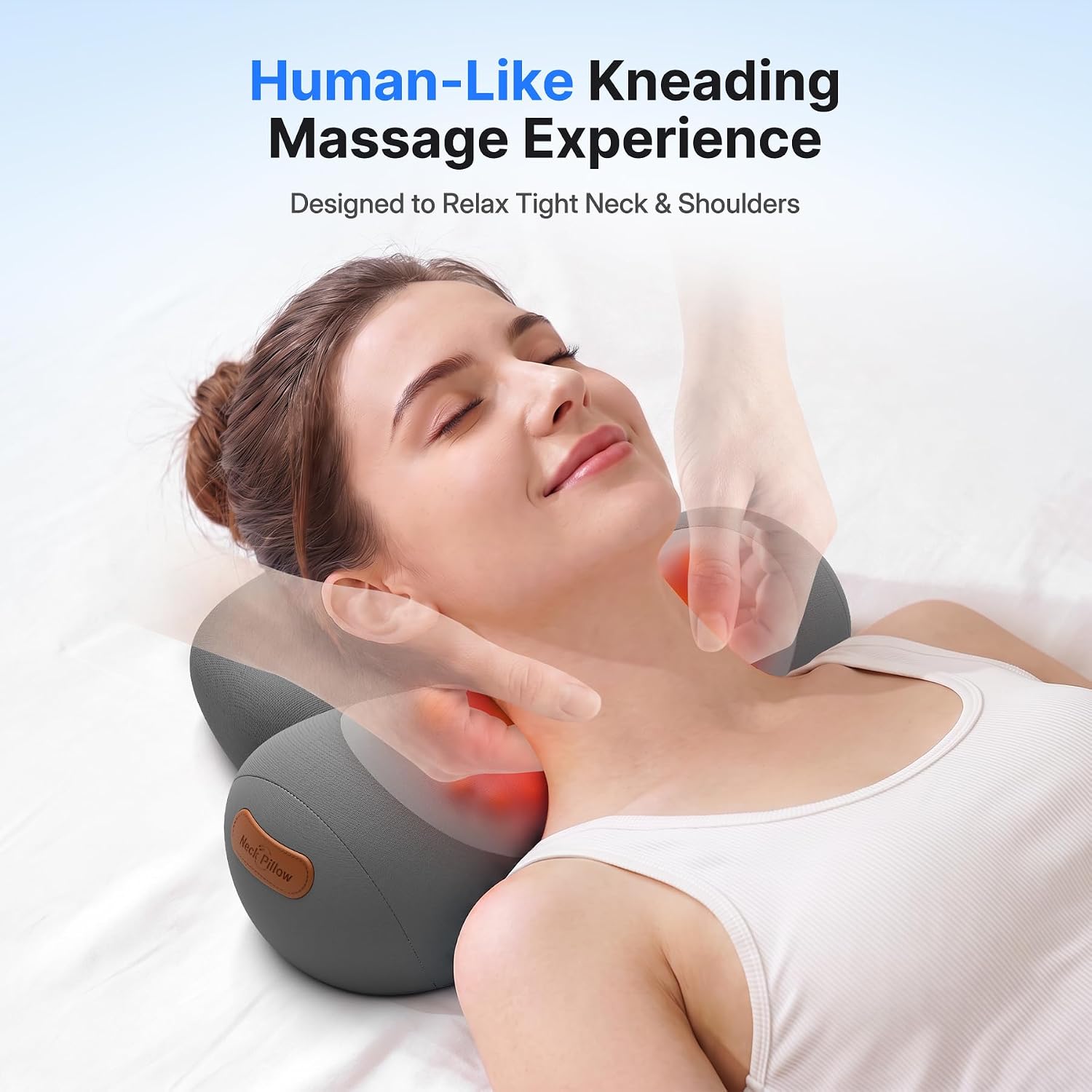 Detalle 2 de Shiatsu Neck Massager Pillow, Cordless