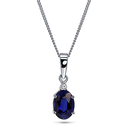 Detalle de MIORE collana con zaffiro blu