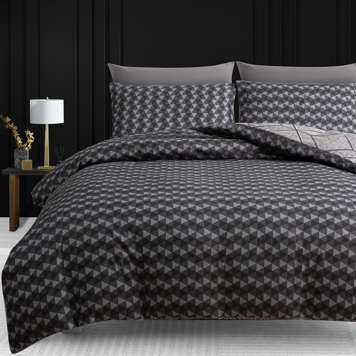 Detalle de Lazzaro King Size Duvet Cover Set