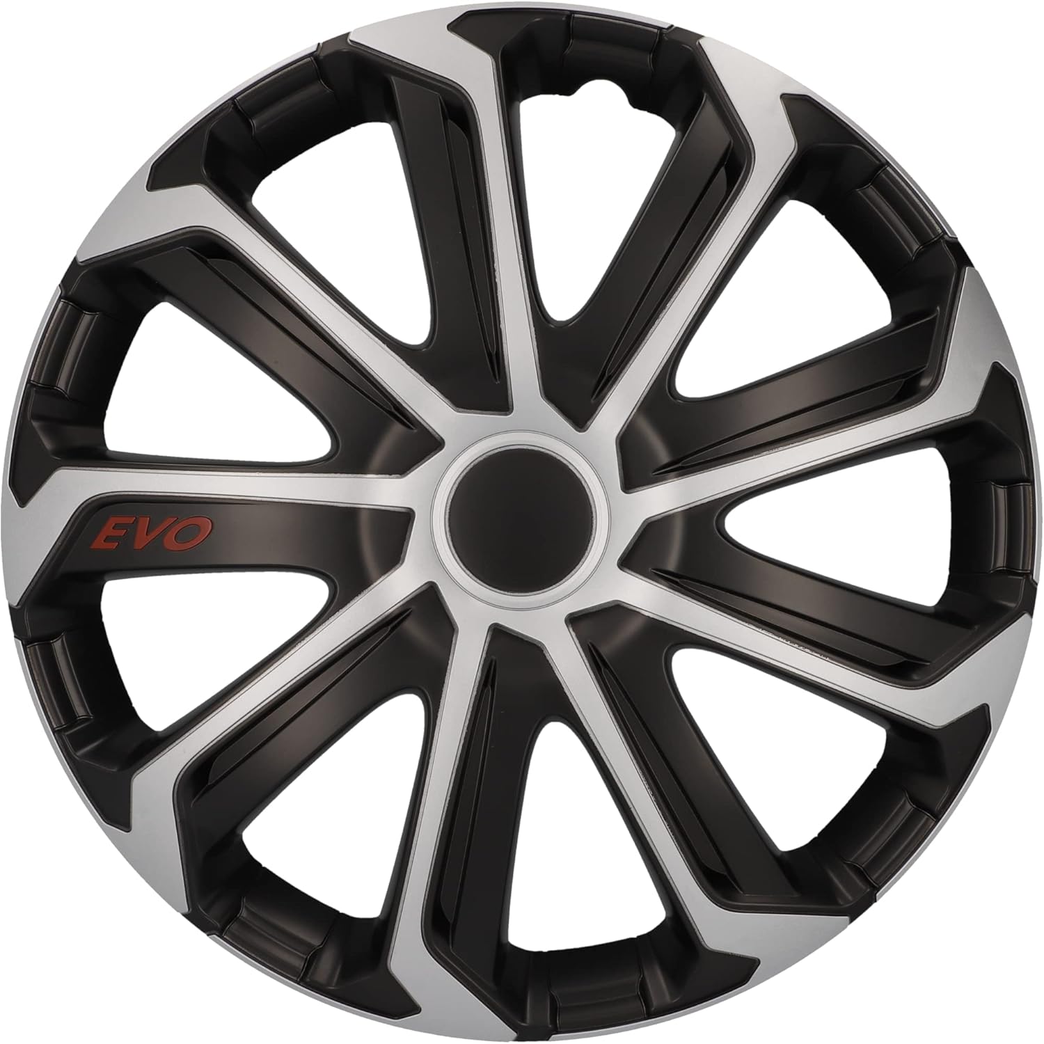 Thumbnail 6 de cartrend Daytona Universal Radzierblenden 15 Zoll – Schwarz/Silber, 4er-Set