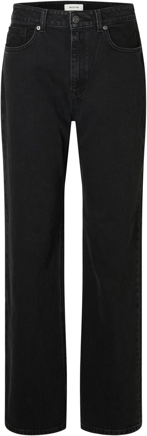 Detalle 2 de SELECTED FEMME Slfwide Bea-Kori Hw Jeans