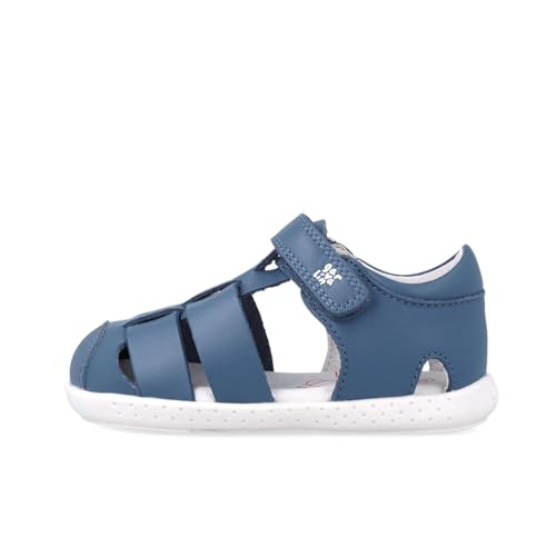 Detalle 1 de Garvalín Sandalia Barefoot Soft para Chico 252326 – Talla 24, color Petrol_A556