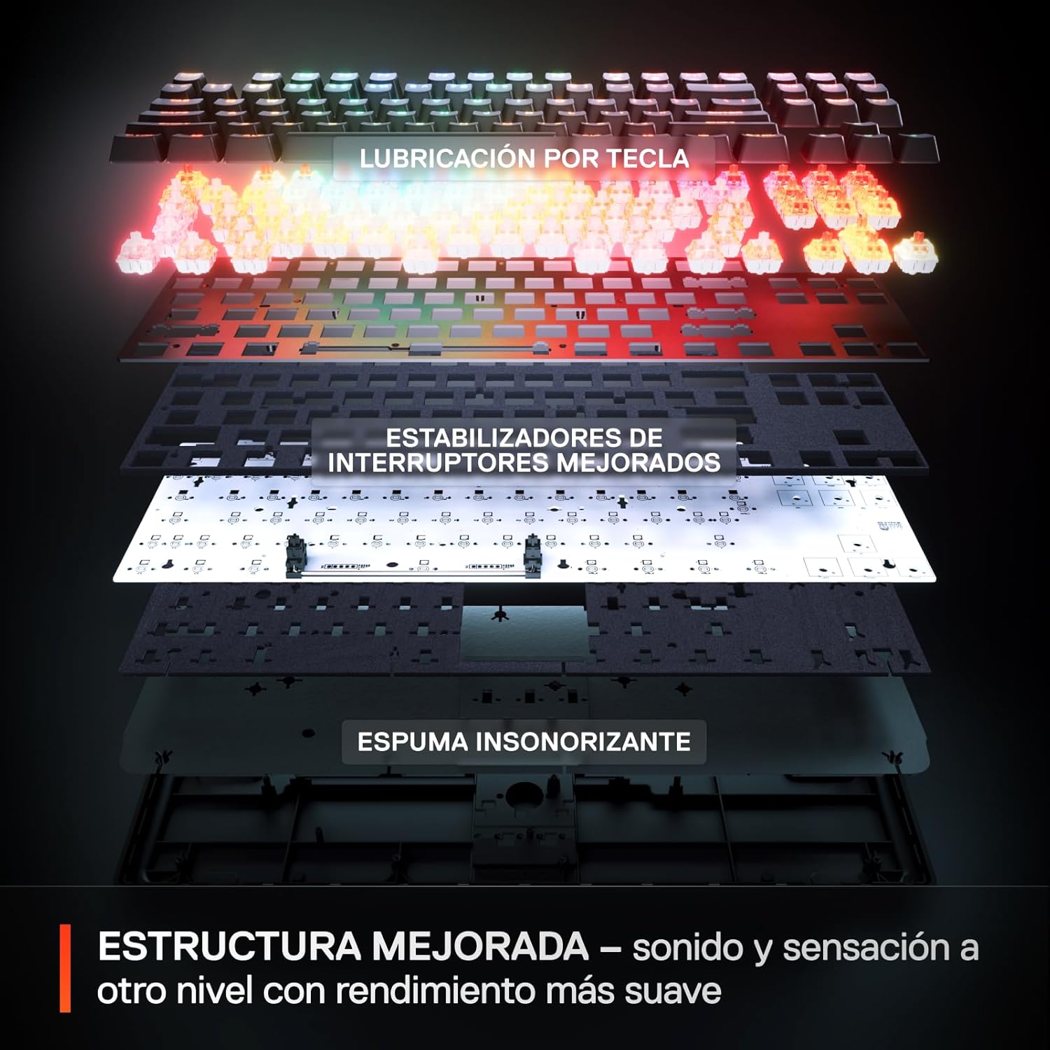 Thumbnail 5 de SteelSeries Apex Pro Mini Gen 3 OmniPoint 3.0 (Rapid Trigger, Rapid Tap, RGB, USB-C)