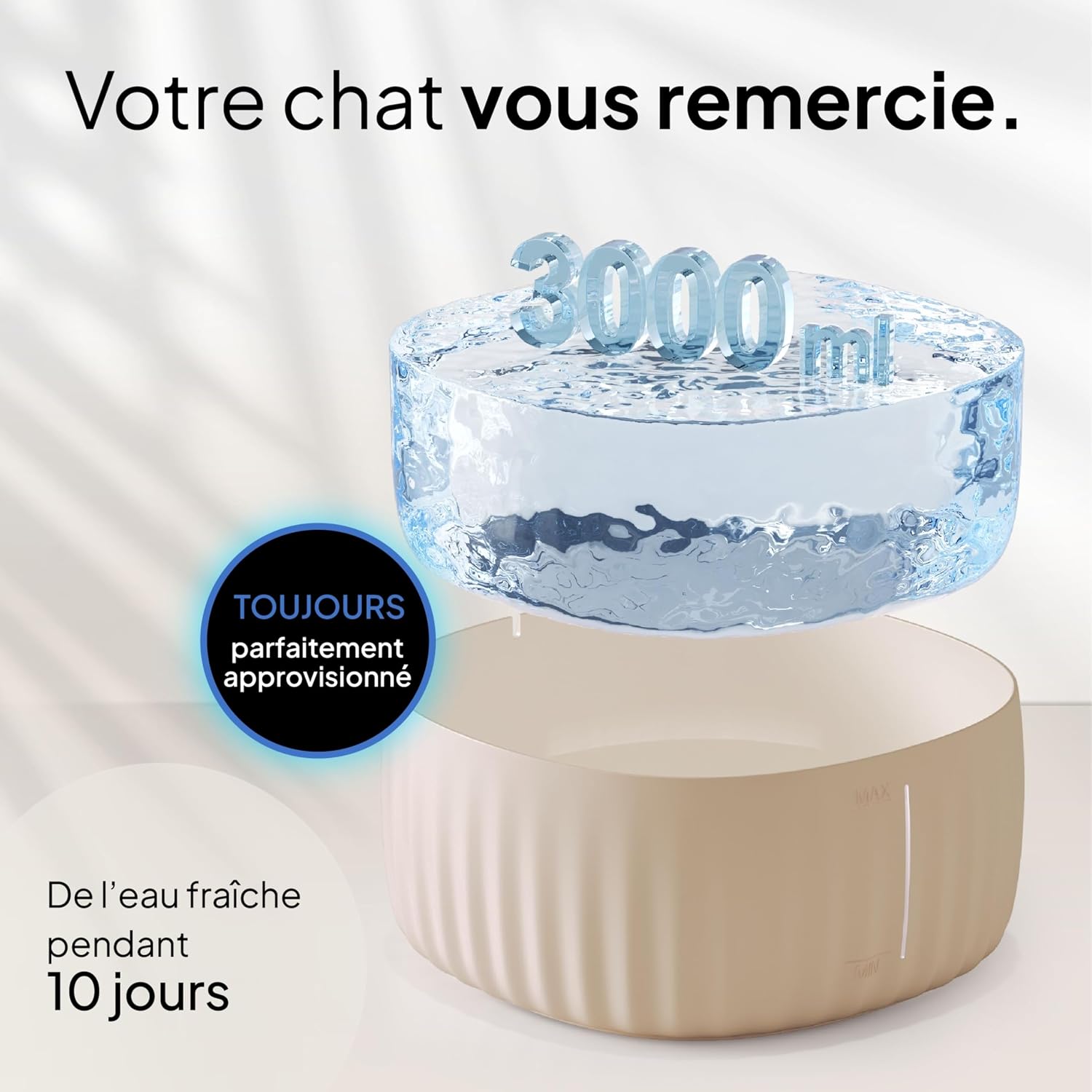 Thumbnail 4 de Pretty Paw Aqua Flow Pro fontaine 3 litres 🐾