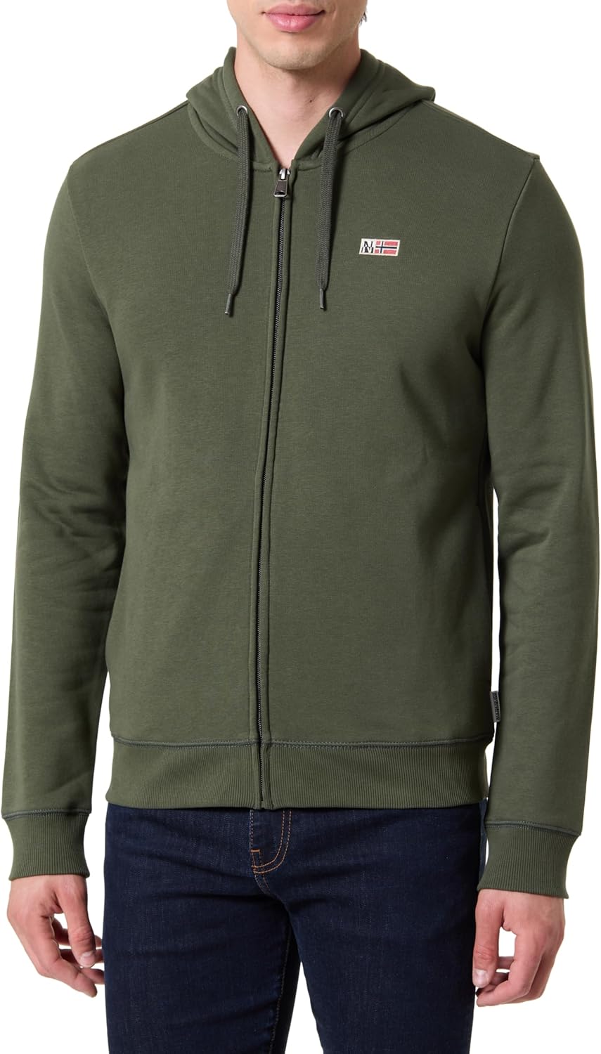 Detalle de Felpa invernale NAPAPIJRI Buri con zip